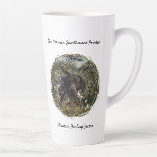 German Shorthaired Pointers Latte Mug