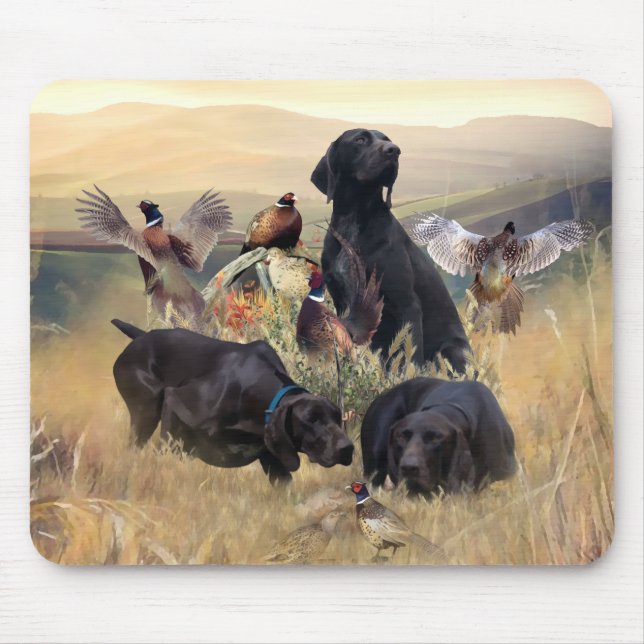 German Shorthaired Pointers  Mouse Pad (Front)