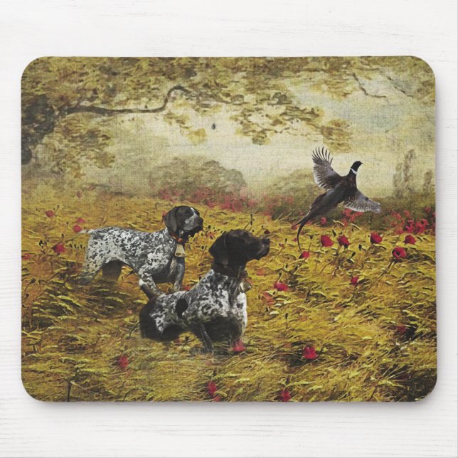 German Shorthaired Pointers Mouse Pad (Front)