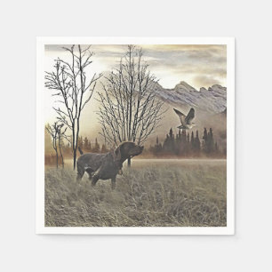 German Shorthaired Pointers Napkins