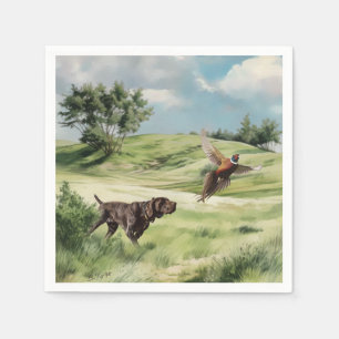 German Shorthaired Pointers Napkins