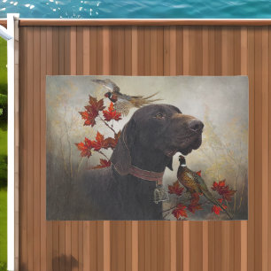 German Shorthaired Pointers Outdoor Rug