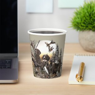 German Shorthaired Pointers Paper Cups