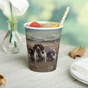 German Shorthaired Pointers Paper Cups