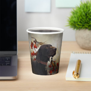 German Shorthaired Pointers Paper Cups