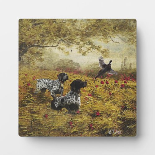 German Shorthaired Pointers Plaque