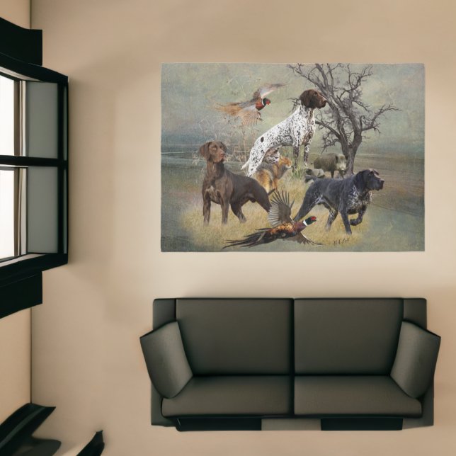 German Shorthaired Pointers  Rug (Insitu (Indoor 1))