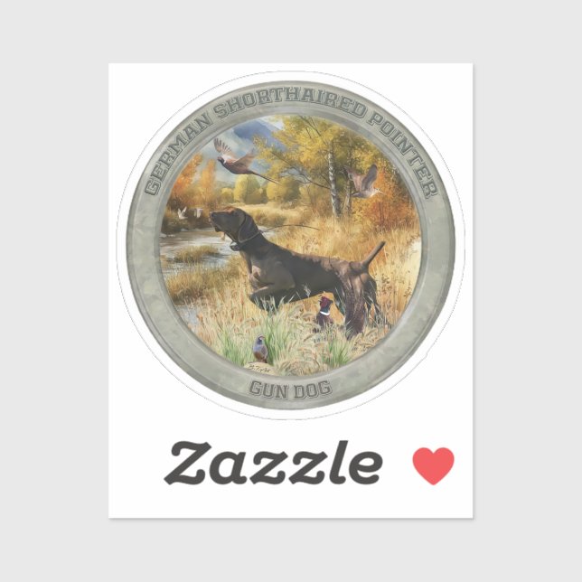 German Shorthaired Pointers  Sticker (Sheet)