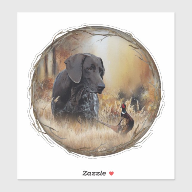 German Shorthaired Pointers  Sticker (Sheet)