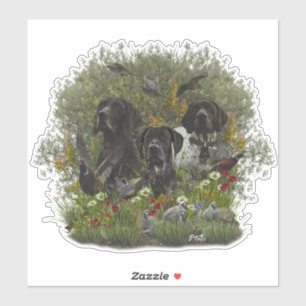 German Shorthaired Pointers Sticker