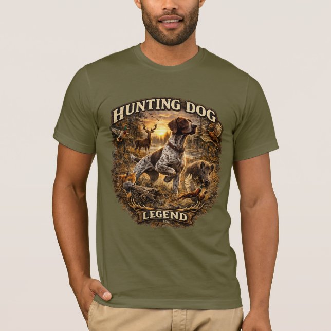 German Shorthaired Pointers  T-Shirt (Front)