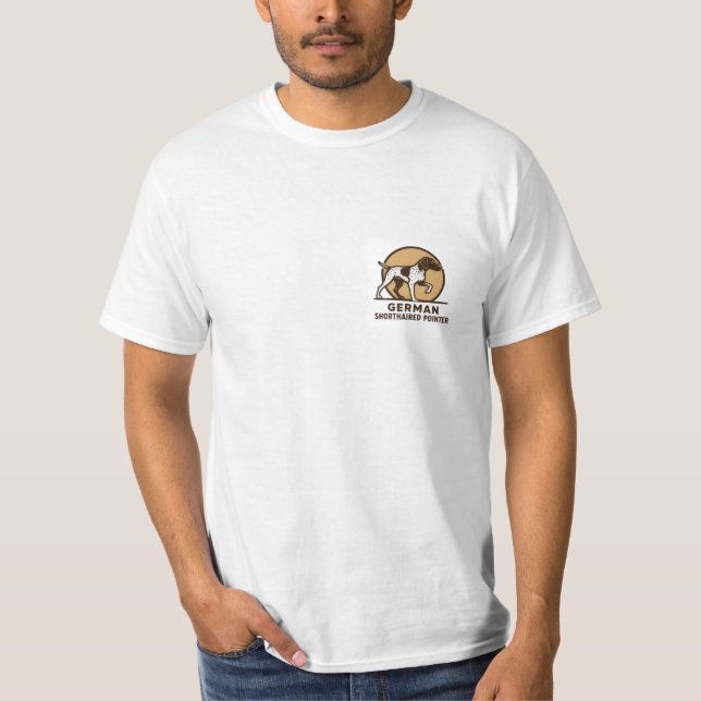 German Shorthaired Pointers  T-Shirt (Front)