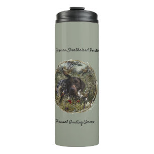 German Shorthaired Pointers Thermal Tumbler