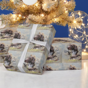German Shorthaired Pointers  Wrapping Paper