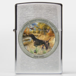 German Shorthaired Pointers  Zippo Lighter