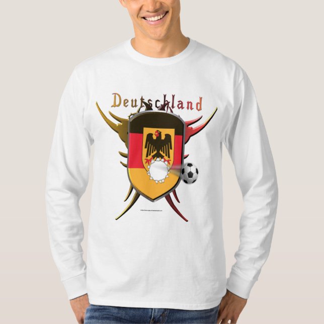 German Soccer Breakthrough Men's Long Sleeve T-Shirt (Front)