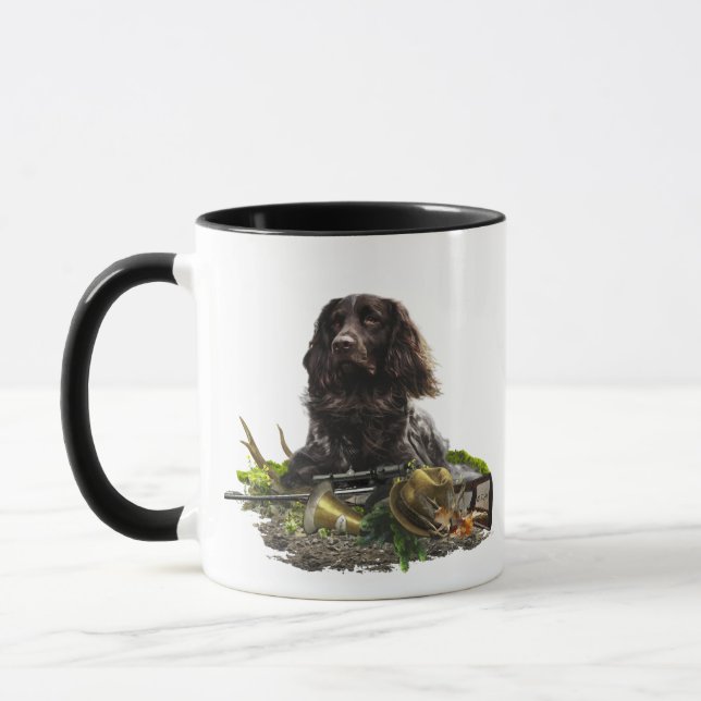 German Spaniel, Wachtelhund Mug (Left)
