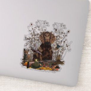 German Spaniel, Wachtelhund      Sticker