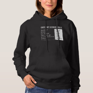 German Speaker Language Translator Fact Bitte  Ger Hoodie