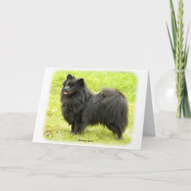 German Spitz 9W014D-009 Card (Front)