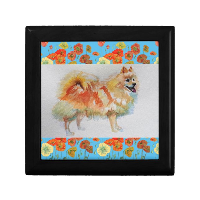 German Spitz Pomeranian dog cute Gift Box (Front)
