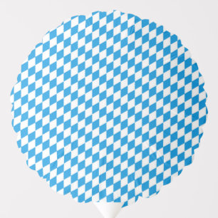 German State Of Bavaria - Flag Colors Pattern Balloon