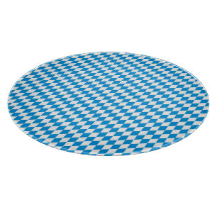 German State Of Bavaria - Flag Colors Pattern Cutting Board