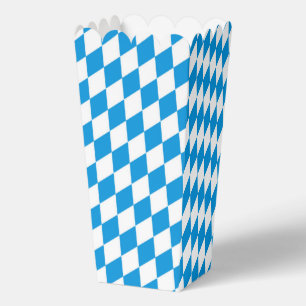 German State Of Bavaria - Flag Colors Pattern Favor Boxes