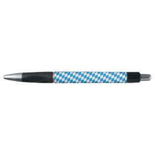 German State Of Bavaria - Flag Colors Pattern Pen