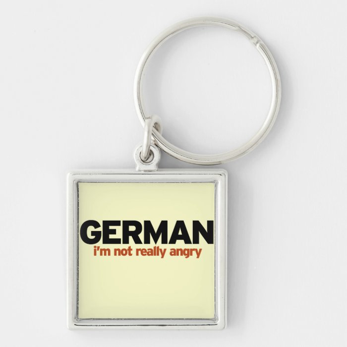 German Stereotype Keychain