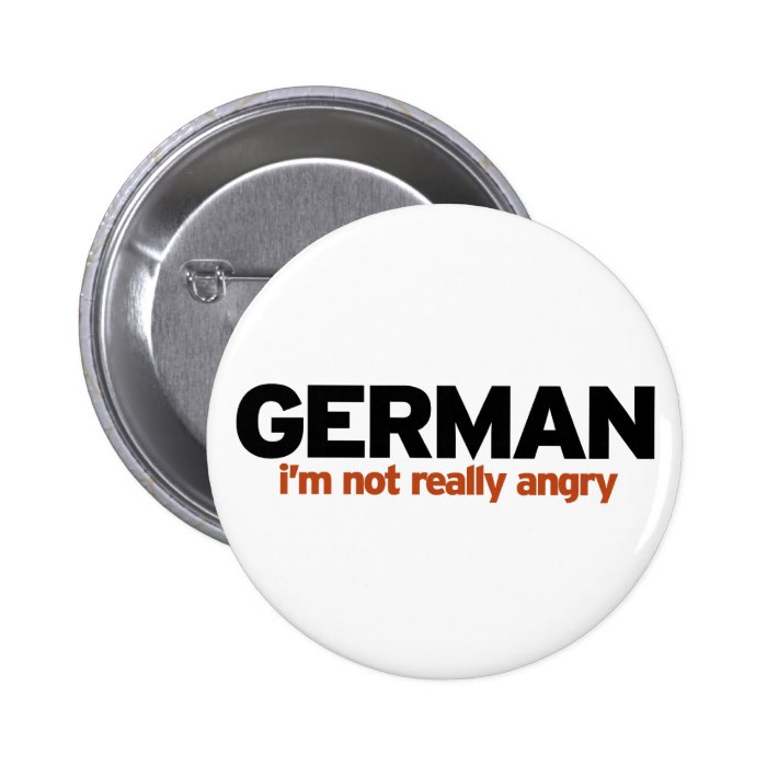 German Stereotype Pin