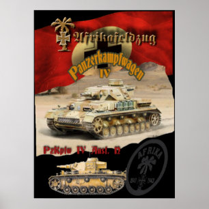 German tanks poster
