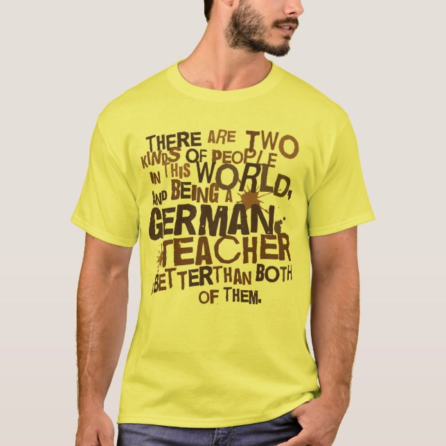 German Teacher Gift T-Shirt (Front)