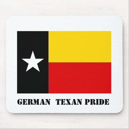 German Texan Pride Mousepad