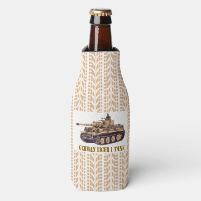 GERMAN TIGER 1 TANK BOTTLE COOLER (Bottle Front)