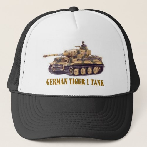 GERMAN TIGER 1 TANK TRUCKER HAT