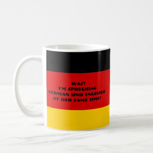 German und Englisch Coffee Mug