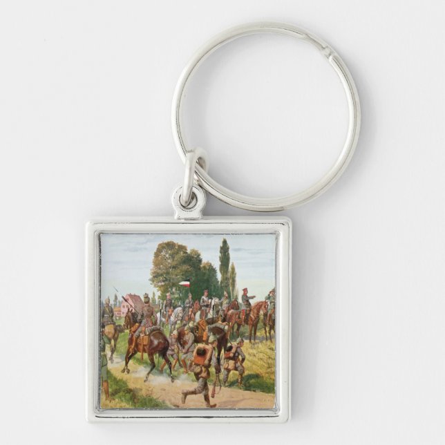 German Uniforms Keychain (Front)