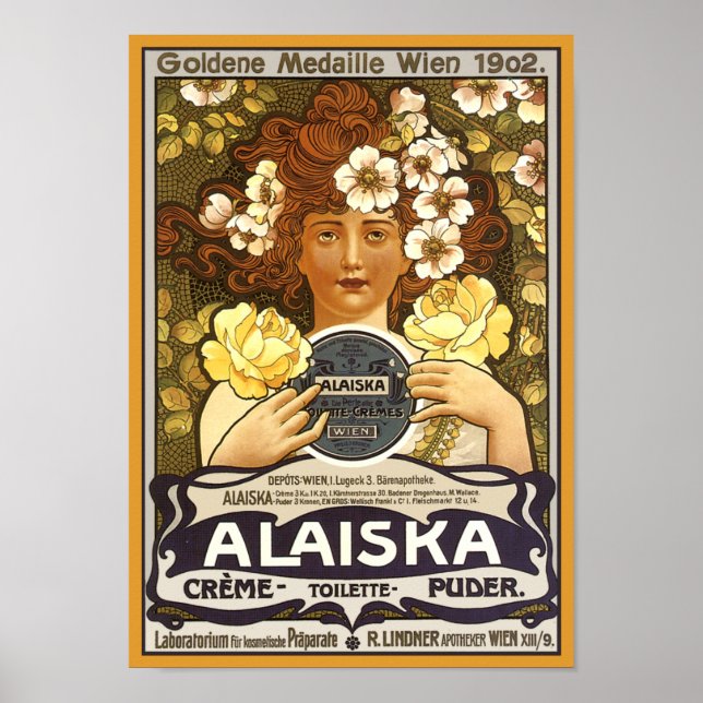 German Vintage Soap Poster (Front)