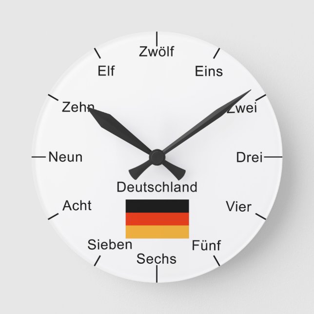 German Wall Clock (Front)