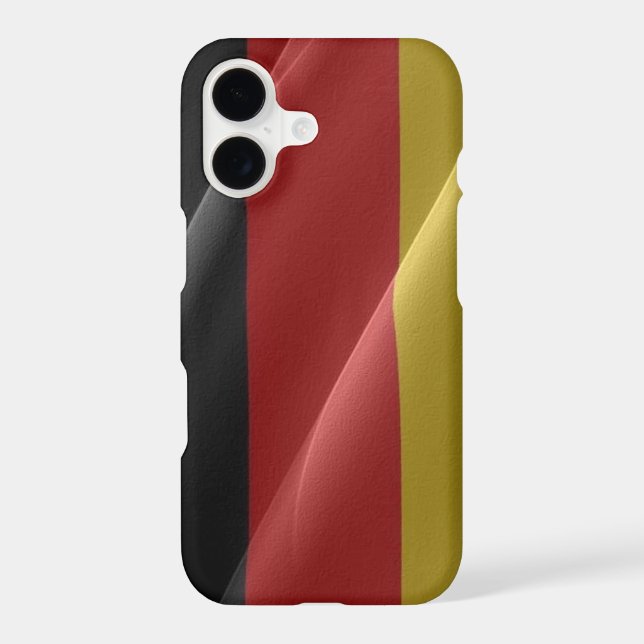 German waving flag - iphone case (Back)