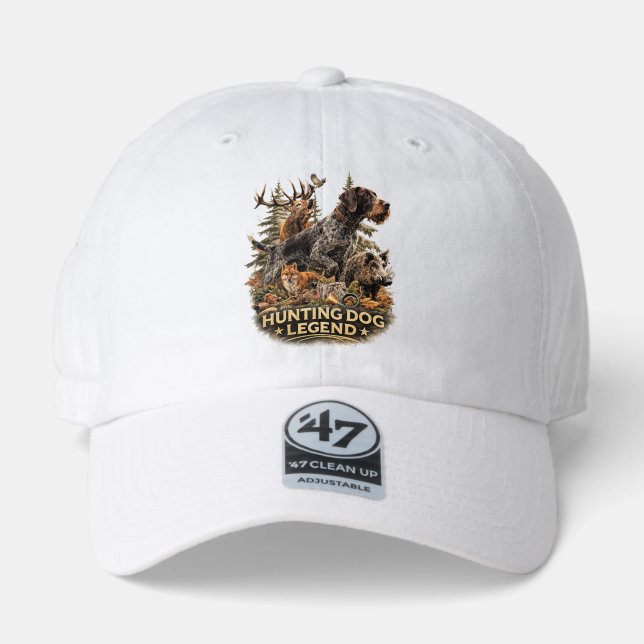 German Wirehaired Pointer 47 Brand Hat (Front)