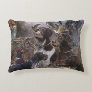  German Wirehaired Pointer Accent Pillow