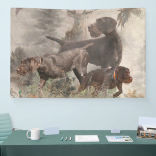 German Wirehaired Pointer Banner