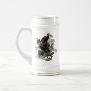 German Wirehaired Pointer Beer Stein