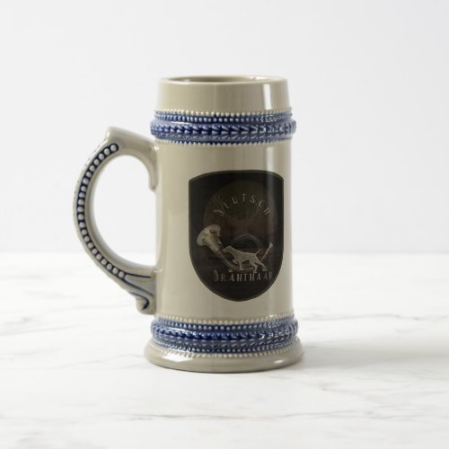 German Wirehaired Pointer Beer Stein