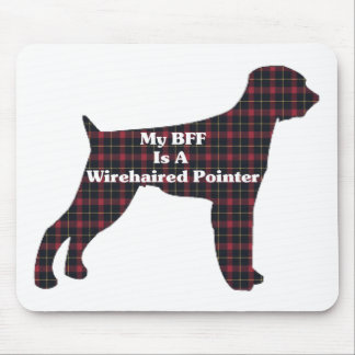 German WireHaired Pointer BFF Mouse Pad