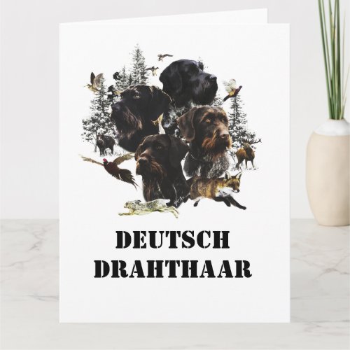  German Wirehaired Pointer     Card