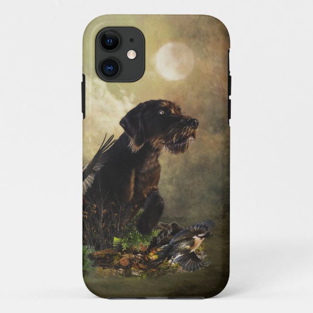 German Wirehaired Pointer Case-Mate iPhone Case (Back)