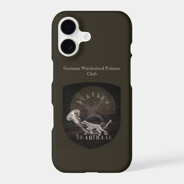 German Wirehaired Pointer  Case-Mate iPhone Case (Back)
